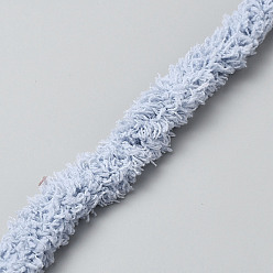 Светлый Стально-синий Плюшевые палочки своими руками, средство для чистки труб, стебли из синели из полиэстера, с алюминиевой жилой, материал для детских поделок, светло-стальной синий, 970x20x19 мм