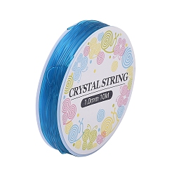 Mixed Color Elastic Crystal Thread, Jewelry Beading Cords, For Stretch Bracelet Making, Mixed Color, 1.0mm, about 5.5m/roll