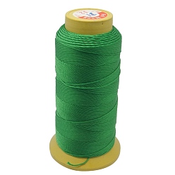 Green Nylon Sewing Thread, 9-Ply, Spool Cord, Green, 0.55mm, 200yards/roll