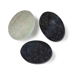 Флюорит Природные флюоритовые кабошоны, овальные, 18x13x8.5~10.5 мм