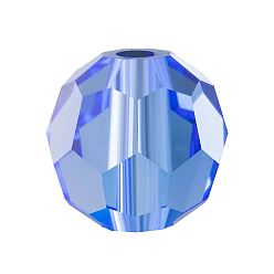 30050 Sapphire Хрустальные бусины preciosa®, чешский хрусталь, 451 19 602 круглый, 30050 сапфир, 5 мм, отверстие : 1 мм