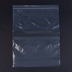 Белый Пластиковые сумки на молнии, многоразовые упаковочные пакеты, верхнего уплотнения, мешок с самоуплотнением, прямоугольные, белые, 40x29 см, односторонняя толщина: 3.1 мил(0.08мм), 100 шт / пакет