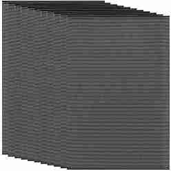 Черный Листы ПВХ с отверстием, прямоугольные, чёрные, 300x200x0.18 мм, отверстие : 0.8 мм