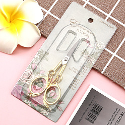 Золотой Ножницы из нержавеющей стали, ножницы для вышивания, швейные ножницы, золотые, 11.2x4.7 см