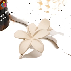 Льняное Полотно Симпатичные заколки для волос из кожи аллигатора в виде цветка, аксессуары для волос для девочек, белье, 105x75x40 мм