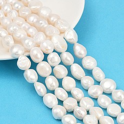 Льняное Полотно Нити из натурального культивированного пресноводного жемчуга, двух сторон полированной, класс 3, белье, 12~15 мм, отверстие : 0.6 мм, около 30~32 шт / нитка, 14.88~15.08 дюйм (37.8~38.3 см)