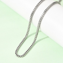 Нержавеющая Сталь Цвет Унисекс 304 цепочки из нержавеющей стали, цвет нержавеющей стали, 23.78 дюйм (60.4 см)