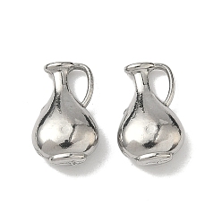 Нержавеющая Сталь Цвет 304 шарма из нержавеющей стали, кувшин с водой, цвет нержавеющей стали, 14x9x4.5 мм, отверстие : 2.5x4.5 мм