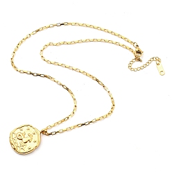 Козерог Колье-цепочка из нержавеющей стали, Ожерелье с подвеской в виде созвездия из нержавеющей стали для женщин, Козерог, 17-3/4 дюйм (45 см)