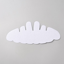 Белый Фетровая вставка для формовки бейсболок, поддержка полей шляпы, белые, 294x1 мм