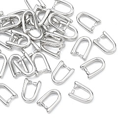 Платинированный Латуни льда поручительств выбор щепотка, без никеля , Реальная платина, 7x1.5x5 мм, штифты : 1 мм