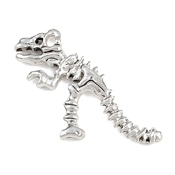 Античное Серебро Сплавочные подвески тибетского стиля, динозавр, античное серебро, 23x31x3 мм, отверстие : 3x1.6 мм, Около 421 шт / 1000 г