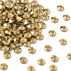 00030 262 Aurum Камни preciosa® crystal hotfix с плоской основой, чешский хрусталь, круглый(438 11 612 шатон роза вива 12 ®), 00030 262 аурум, ss 16 (3.8~4 мм)