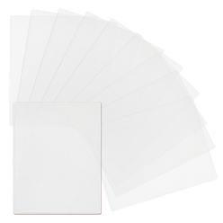 Прозрачный Прямоугольные жесткие протекторы для печати, водонепроницаемые пластиковые фотоконверты, верхний погрузчик, прозрачные, 29x22.7x0.1 см