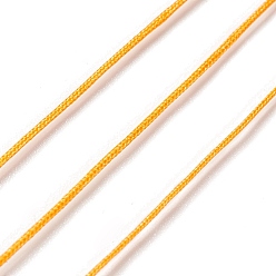 Orange 50 Yards Nylon Chinese Knot Cord, Nylon Jewelry Cord for Jewelry Making, Orange, 0.8mm