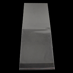 Clear Rectangle OPP Cellophane Bags, Clear, 60x18cm, Unilateral Thickness: 0.035mm, Inner Measure: 55x17cm