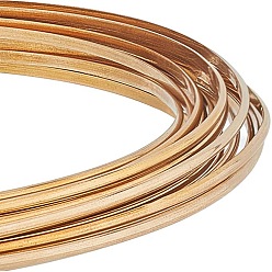 Лосось Медная проволока для изготовления ювелирных изделий, круглые, salmon, 12 датчик, 2 мм, 5 м / рулон