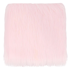 Pink Квадратный коврик из акриловых волокон, нескользящий ковер для гостиной, спальни, розовые, 300x300x11 мм