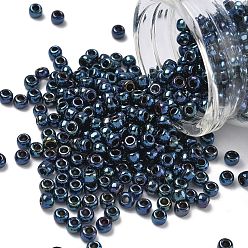 (88) Metallic Cosmos Тохо 6/0 круглые бусины, японский бисер, (88) металлический космос, 4 мм, отверстие : 1.5 мм, Около 840 шт / 50 г