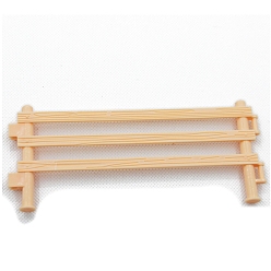 Белый Навахо Имитация пластиковая игрушка забор аксессуары украшения, аксессуары для кукольного домика с микро-ландшафтом, притворяясь опорными украшениями, навахо белый, 157x68x10 мм