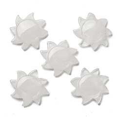 Хрусталь Кристалл кабошоны природного кварца, горное хрустальное солнце, 28~29x27~30x6~7 мм