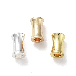 (52) Непрозрачная лаванда Экологичные латунные бусины, без кадмия и без свинца, бамбук совместное, разноцветные, 5x3 мм, отверстие : 1.5 мм