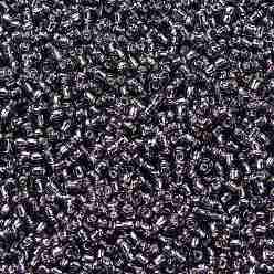(39) Silver Lined Tanzanite TOHO Round Seed Beads, Japanese Seed Beads, (39) Silver Lined Tanzanite, 11/0, 2.2mm, Hole: 0.8mm, about 1110pcs/bottle, 10g/bottle