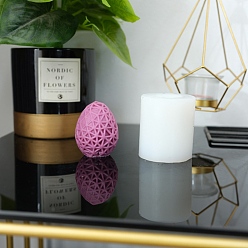 Треугольник DIY пасхальные яйца свечи пищевые силиконовые формы, для изготовления ароматических свечей, треугольник шаблон, 6.2x6.9 см