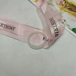 Белый 1пальцевые кольца из акрила для женщин, белые, размер США 7 1/4 (17.5 мм)