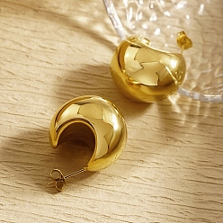 Золотой 304 из нержавеющей стали серьги, слеза, золотые, нет размера