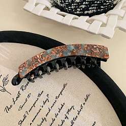 Шоколадный Заколки для волос банан из ацетата целлюлозы (смолы), аксессуары для волос для женщин и девочек, цвет шоколада, 128x35 мм