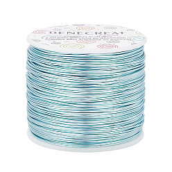 Аква Круглая алюминиевая проволока, вода, 18 датчик, 1 мм, около 492.12 футов (150 м) / рулон