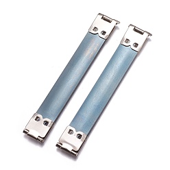 Небесно-голубой Железа внутренней Flex кадров, Flex пружинный зажим для кошелька, голубой, 101x13.5x1.5~3 мм