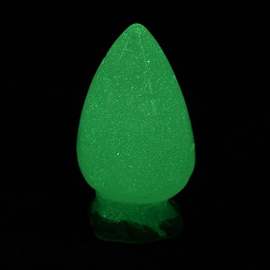 Carrot Украшения из светящейся смолы, украшения для дома, светится в темноте, морковь, 30x16x13.5 мм