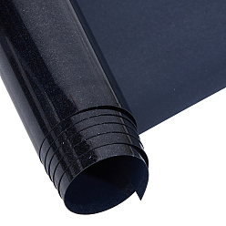 Black Glitter HTV Heat Transfer Film, for T-Shirts, Hats, Clothing, Black, 306x0.3mm, 1m/roll