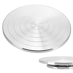 Платина Алюминиевый двухсторонний поворотный круг для керамической скульптуры, вращающиеся инструменты, платина, 295x40 мм