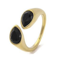 Реактивный Самолет Ионное покрытие (ip) 304 открытая манжета в виде каплевидной формы из нержавеющей стали со стразами для женщин, реальный 14 k позолоченный, струя, внутренний диаметр: 18 мм