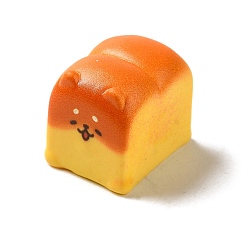 Собака Смола, имитация хлеба животных, декодирование кабошонов, собака, 22x17x19 мм