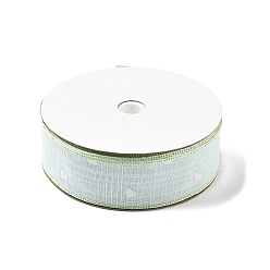 Гейнсборо Полиэфирная лента, Сердце Pattern, для аксессуара одежды, светло-серые, 1 дюйм (25 мм), около 20.00 ярдов (18.29 м) / рулон