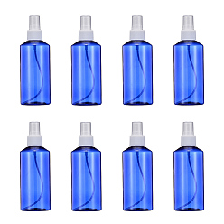 Blue 200ml Refillable PET Plastic Spray Bottles, Empty Pump Bottles for Liquid, Blue, 5.3x15.7cm, Capacity: 200ml(6.76 fl. oz)