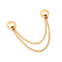 Золотой Инструмент для фиксации леггинсов, магнитный бесшовный уголок для одежды рукав манжет брюки подол фиксированный зажим пуговица, фиксированная длина брюк укороченная, золотые, 115x13 мм