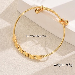 Самородки Браслеты из железа глоден для женщин, самородки, внутренний диаметр: 2-3/8 дюйм (6 см)