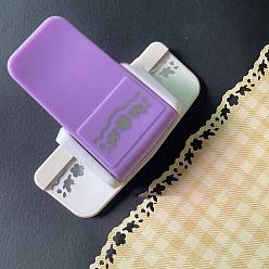 Цветок Пластиковый удар для скрапбукинга и бумажных промыслов, с металлическими поиск, бумажные формочек, случайный цвет, цветок, 118x86x52 мм