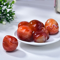 Красный Агат Натуральные камни сердолика, энергетические минералы, драгоценные камни, украшение дома, 20~30 мм