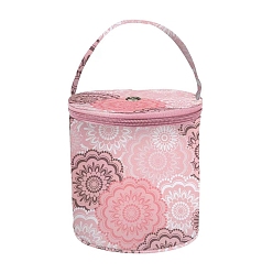 Column Oxford Zipper Knitting Bag, Yarn Storage Organizer, Crochet Hooks & Knitting Needles Bag, Column, 14x15cm