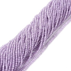 чертополох Кошачие глаза, круглые, граненые, чертополох, 2 мм, отверстие : 0.2 мм, 14.17~14.57 дюйм (36~37 см), 174~184 шт / нитка