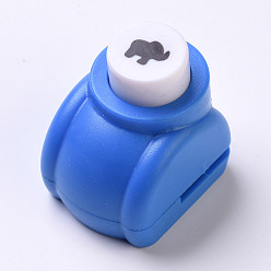 Случайный Цвет Пластиковые наборы для пунша для скрапбукинга и бумажных промыслов, бумажные формочек, слон, случайный один цвет или случайный смешанный цвет, 33x26x32 мм