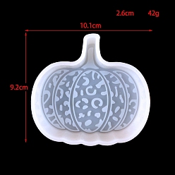 Тыква Пищевые силиконовые формы, формы помады, для украшения торта поделки, цвет шоколада, конфеты, УФ-смола и эпоксидная смола, белые, тыква, 101x92 мм