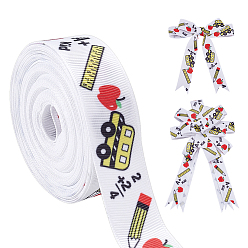 Разноцветный Полиэфирная лента, для аксессуаров для одежды, украшение подарка, красочный, 7/8 дюйм (22 мм), около 10.00 ярдов (9.14 м) / рулон