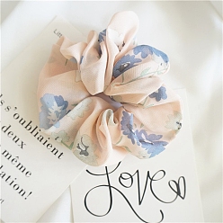 PeachPuff Cloth Hair Ties, PeachPuff, 100mm